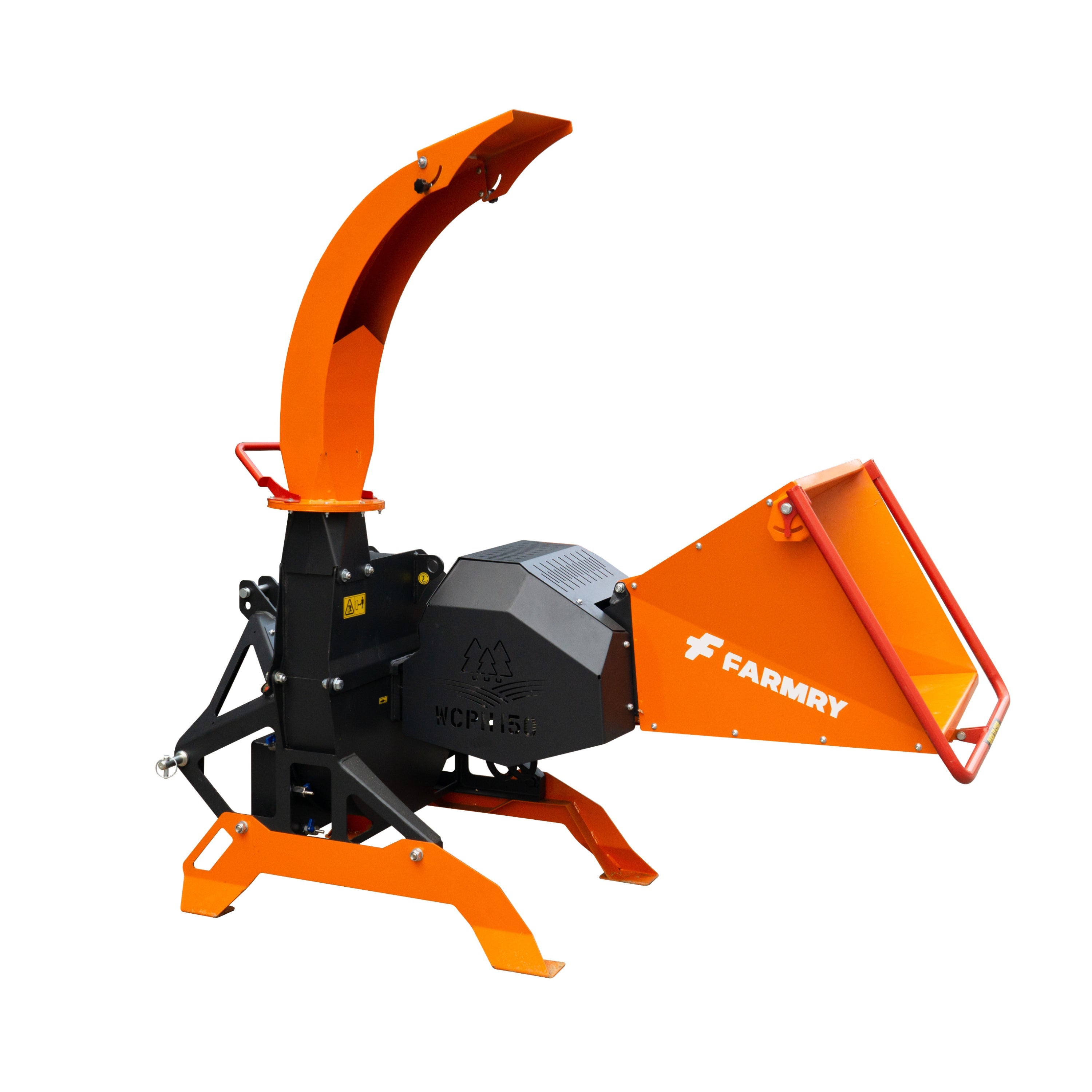 6” Hydraulic, 3 Point Wood Chipper For Tractors Up To 100 HP (PTO Shaft Included), WCPH150