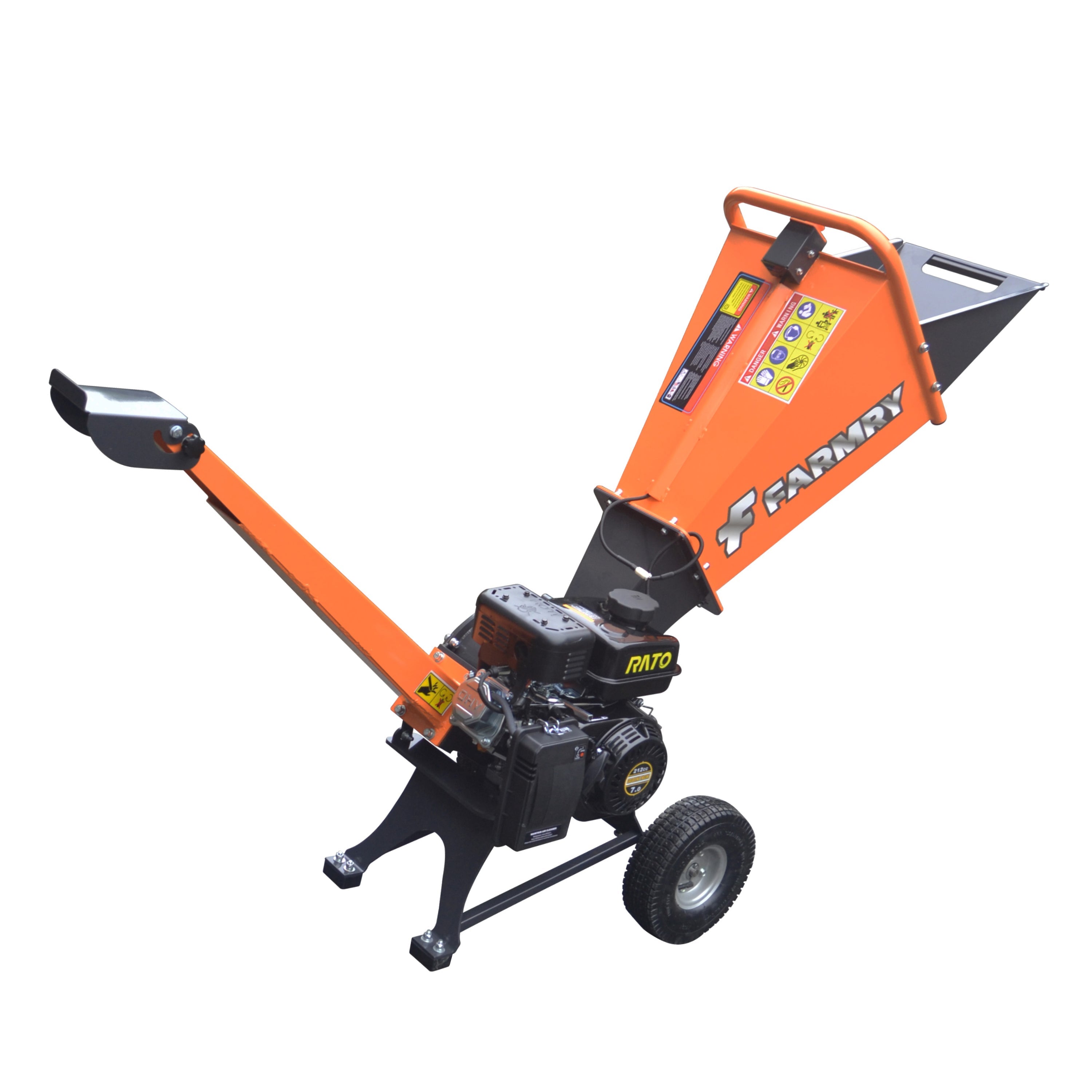 2” Gasoline Wood Chipper, Direct Drive, RATO 212cc Engine,GS65S