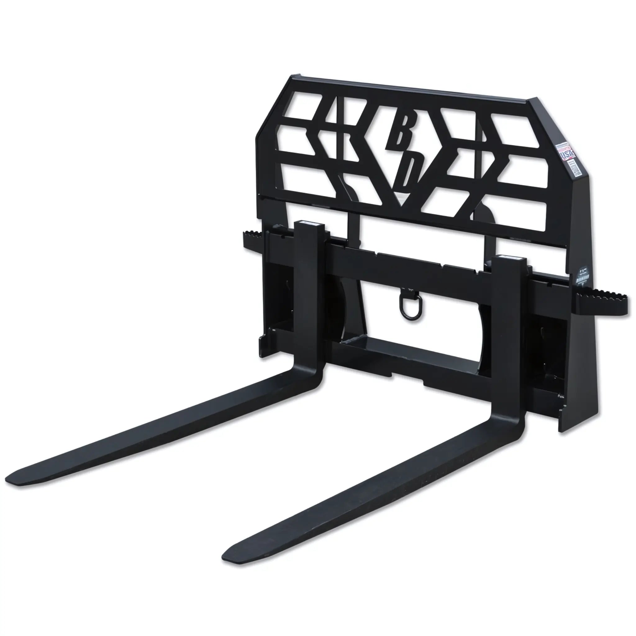 Blue Diamond Pallet Forks - 6,000 lbs Capacity - Heavy Duty With D-Ring