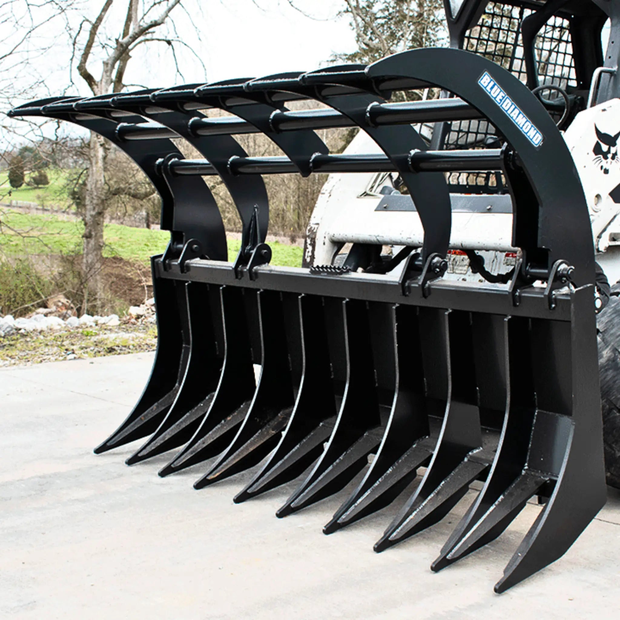 Blue Diamond Grapple Rake - Heavy Duty