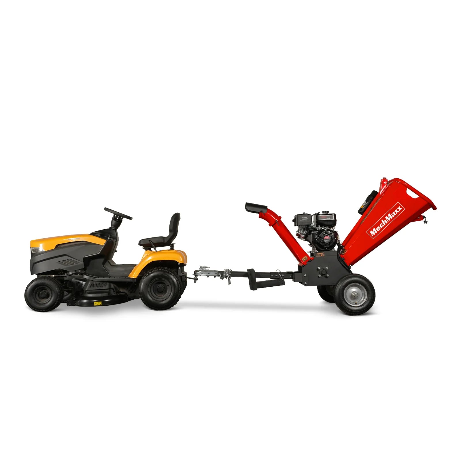 5 inch E-start DUCAR 420cc Gasoline Engine Powered Wood Chipper , GS1500