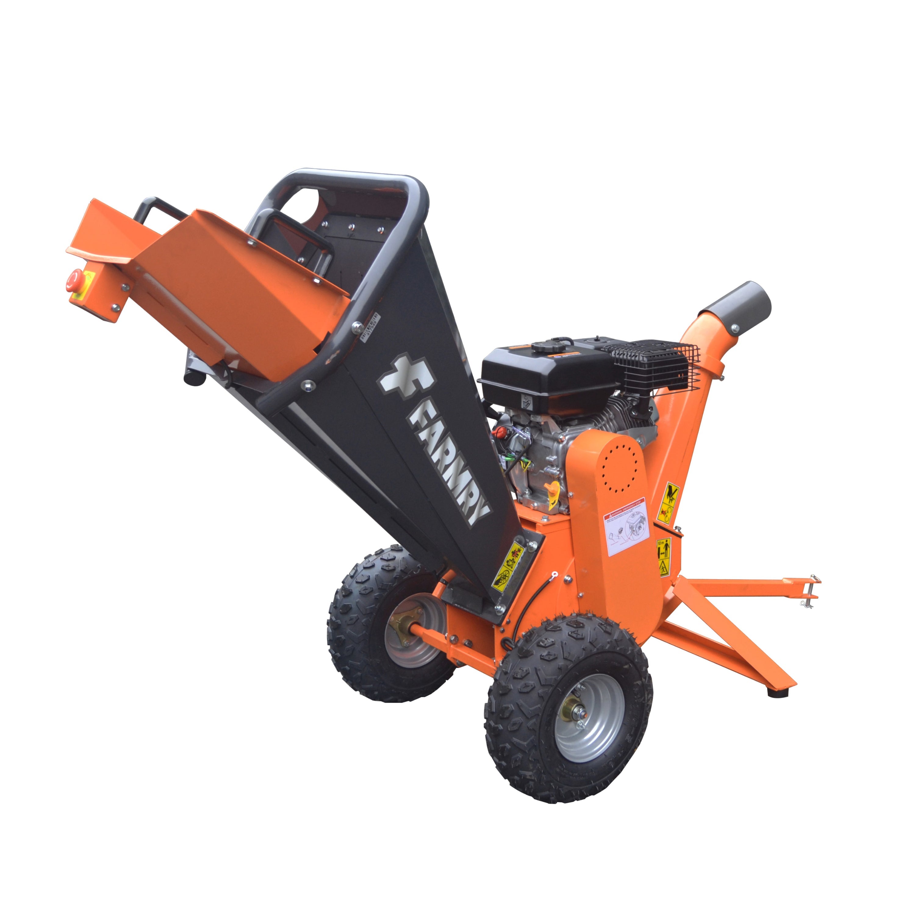 4 ” Gasoline Wood Chipper, Belt-Driven, RATO 212cc Engine,GS65H