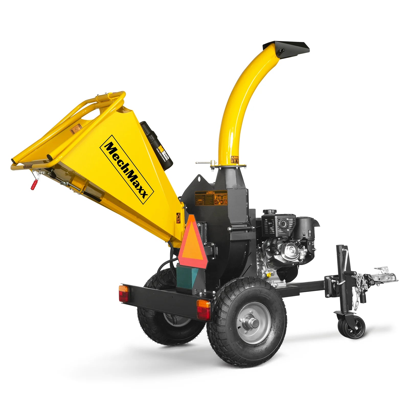 5 inch E-stat KOHLER 429cc 14hp Gasoline Engine Powered Disc Wood Chipper with Taillight , P4205