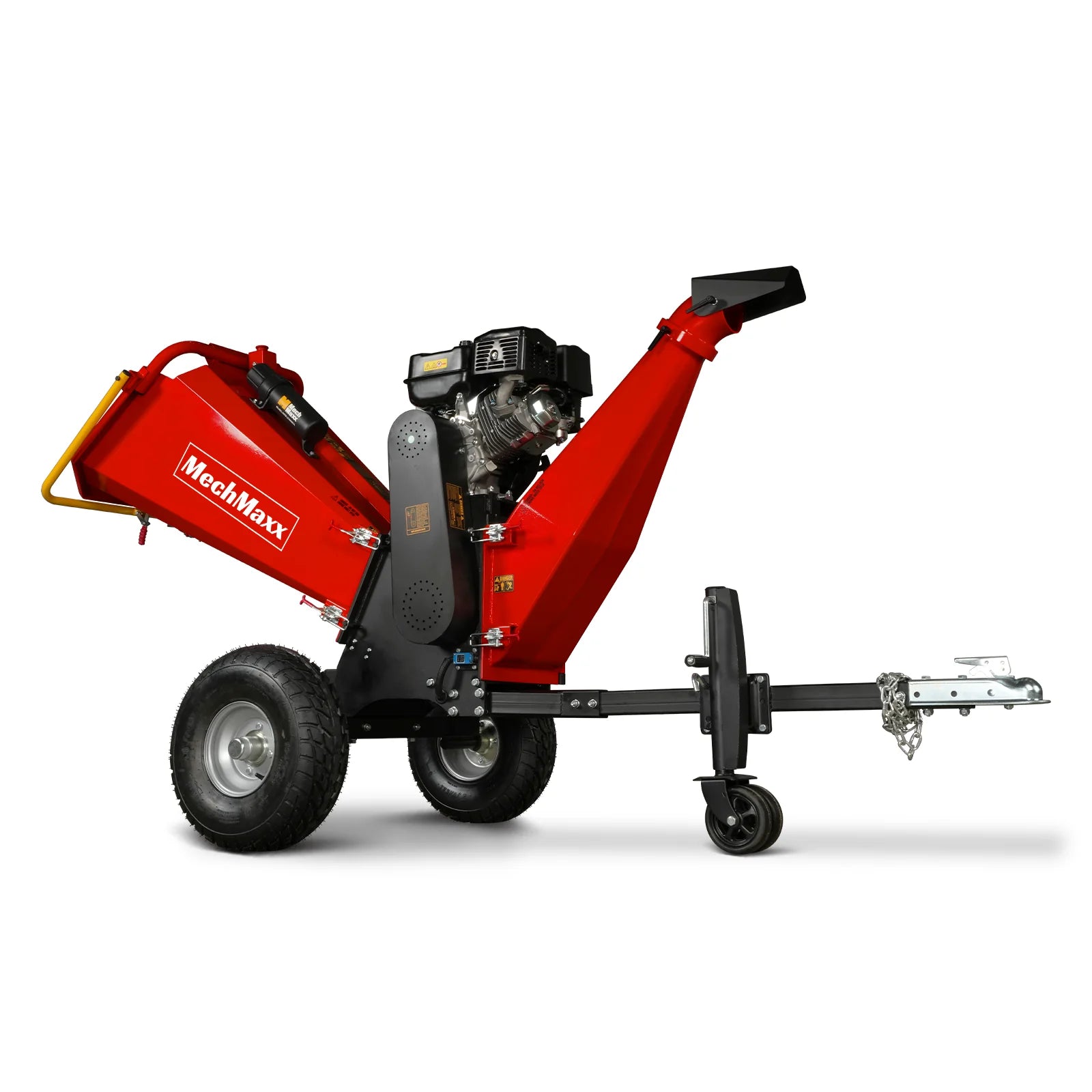 6 inch E-start DUCAR 420cc 15hp Gasoline Engine Powered Drum Wood Chipper , P4206