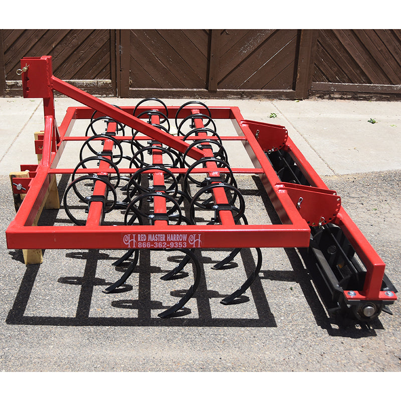 Red Master Harrow Arena Drag Junior 6 ft