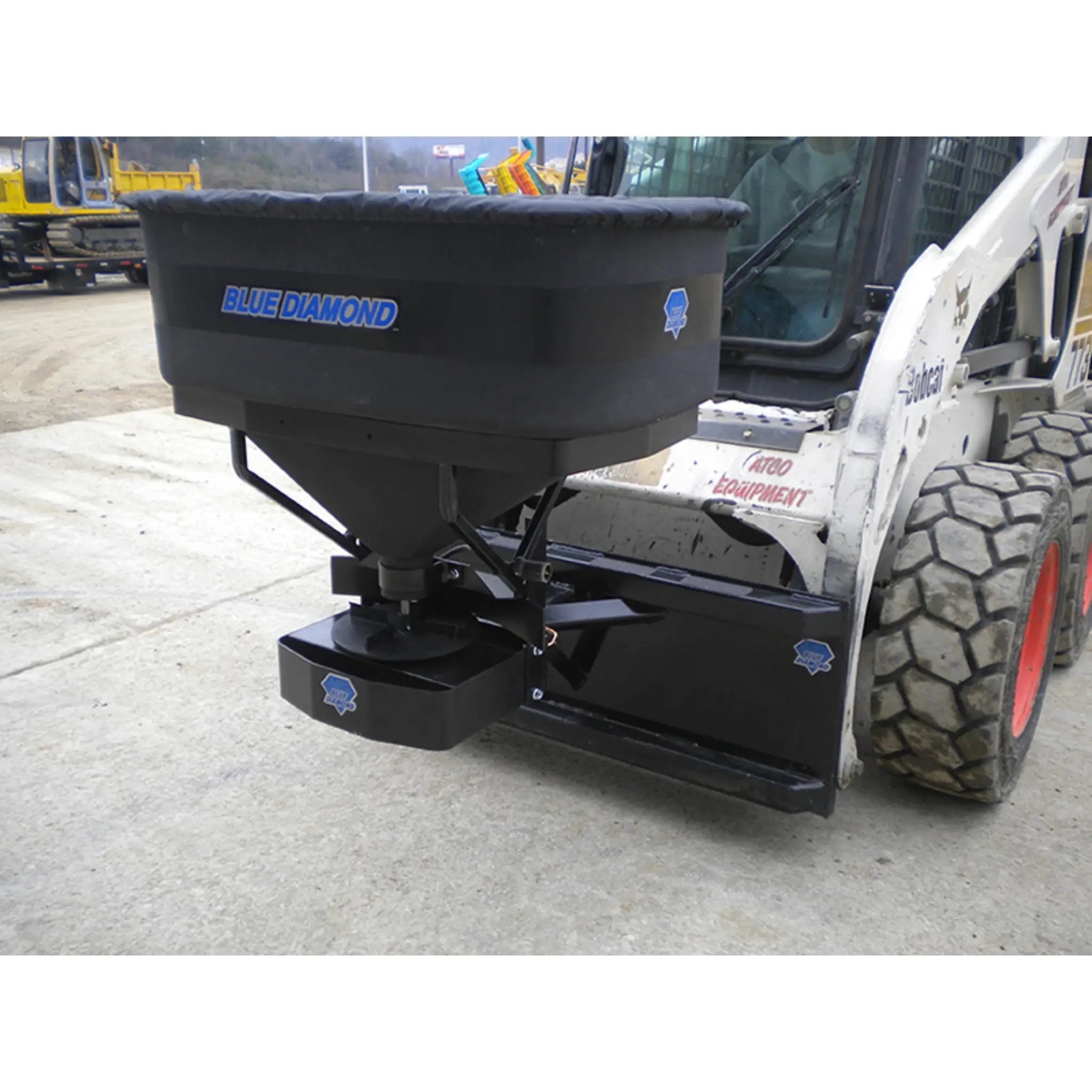 Blue Diamond Material Spreader