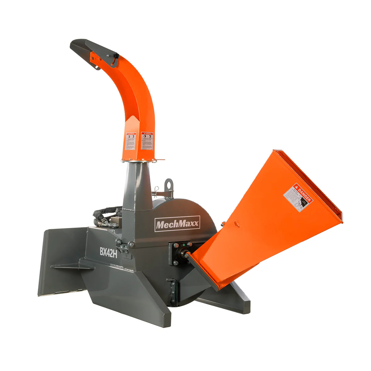 4in Skid Steer Wood Chipper Attachment 14-20gal/min , BX42H