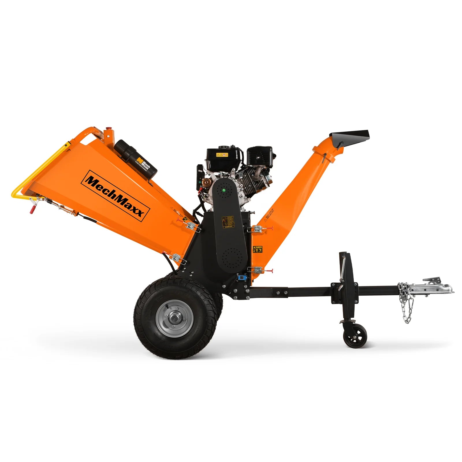 6 inch E-start DUCAR 420cc 15hp Gasoline Engine Powered Drum Wood Chipper , P4206