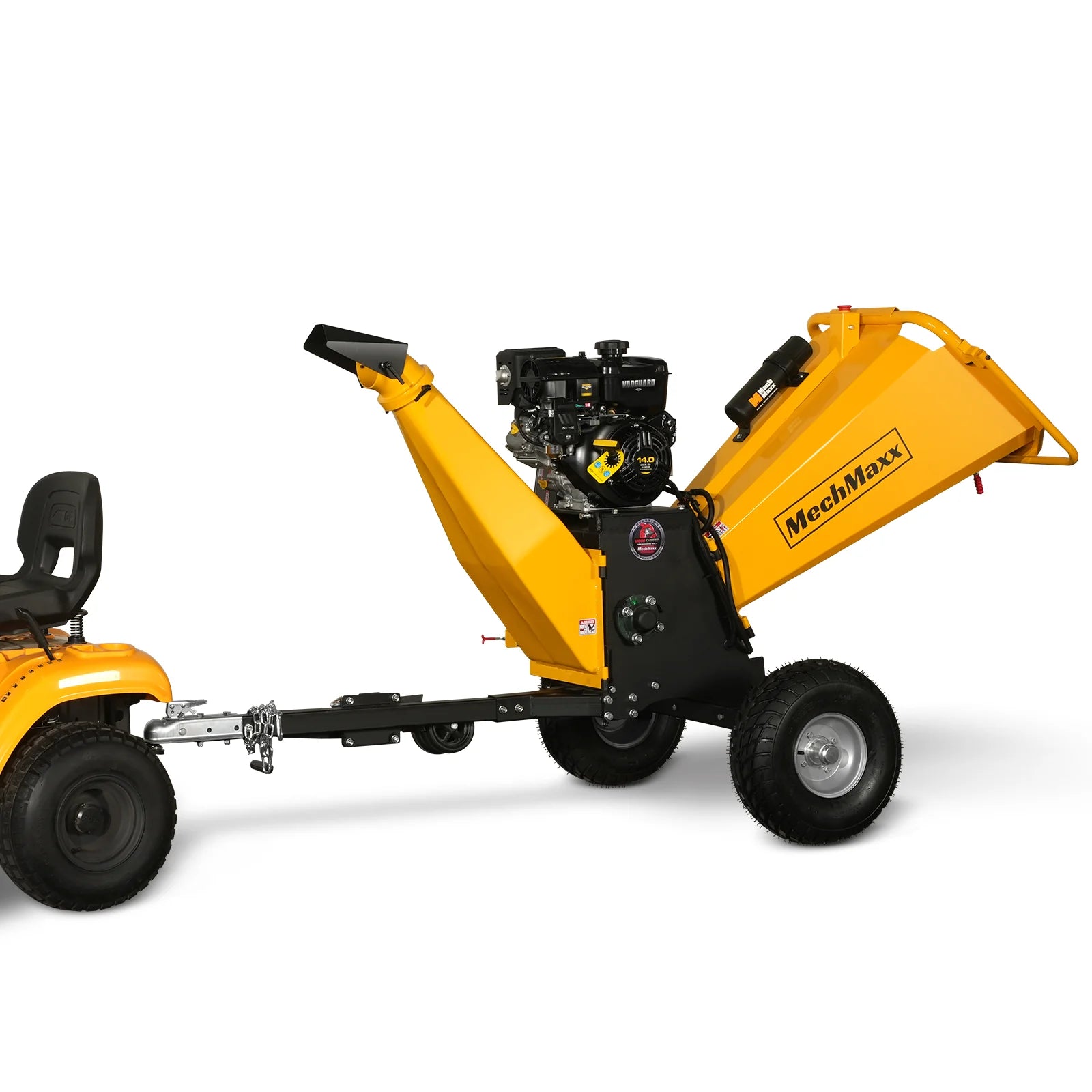 6 inch E-start B&S VANGUARD 408cc 14hp Gasoline Engine Powered Drum Wood Chipper,  P4206