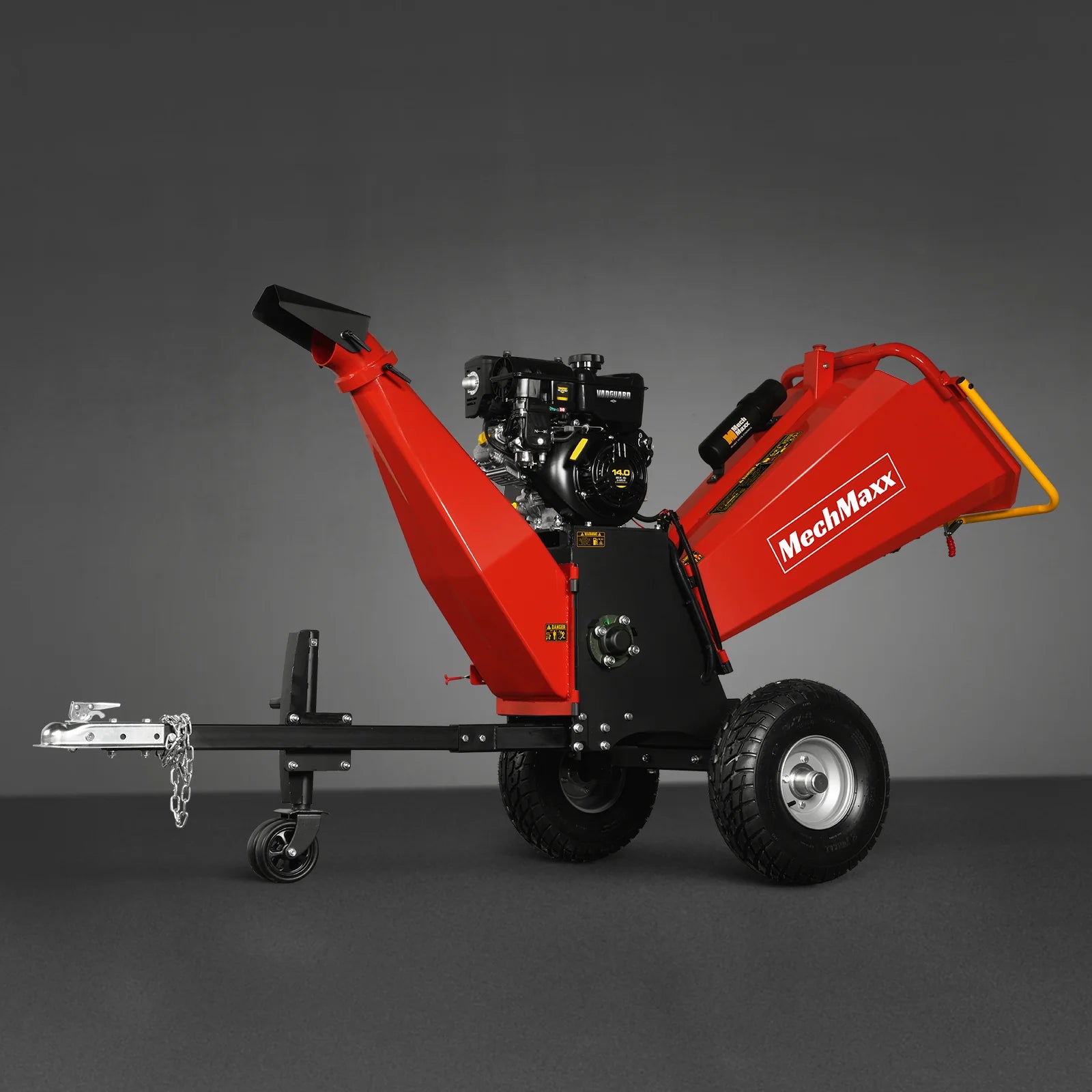 6 inch E-start B&S VANGUARD 408cc 14hp Gasoline Engine Powered Drum Wood Chipper , P4206